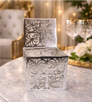 Openwork Jali Storage Box