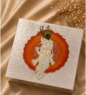 Baby Krishna Decorative Box