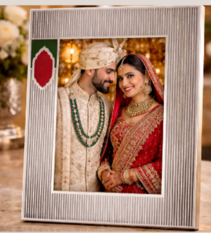 Heritage Arch Silver-Plated Photo Frame